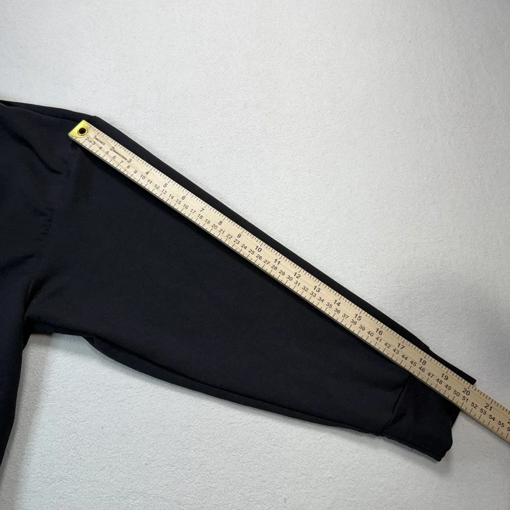 Puma Women's Black Pullover "Keeps You Dry" Cropped Hoodie Sz. M Long Sleeves - Picture 6 of 7